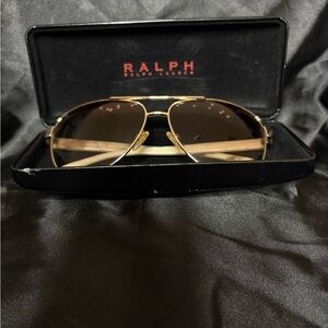 Ralph Lauren Gold Frame Sunglasses